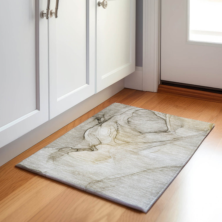 Premium Machine Washable Cerrito AMF502 Beige Rug