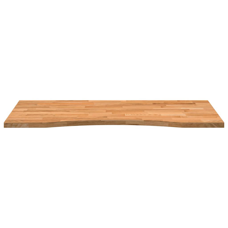 Plateau de bureau vidaXL brun clair en bois de chêne massif 39,4 x 23,6 po