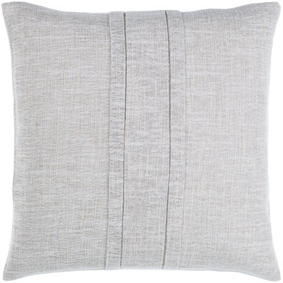 Pleated Cotton Cotton Accent Throw Pillow Cover