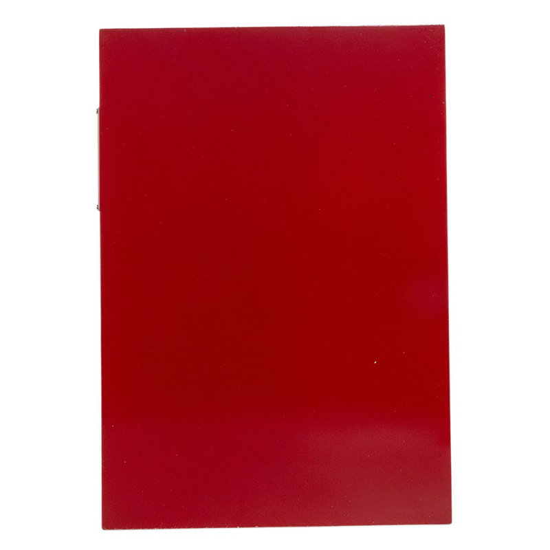 13-inch Red and White Wooden Christmas Countdown Calendar with LED Lights