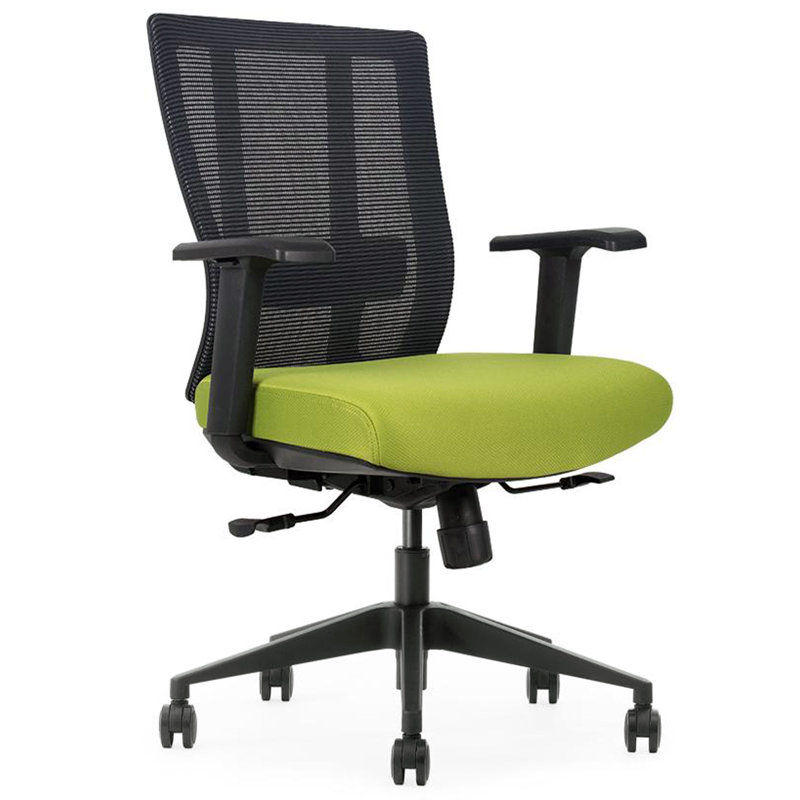 Scarlette Ergonomic Mesh Task Chair with Seat Slide, Adj Lumbar Support, Reclines with Lock, Green