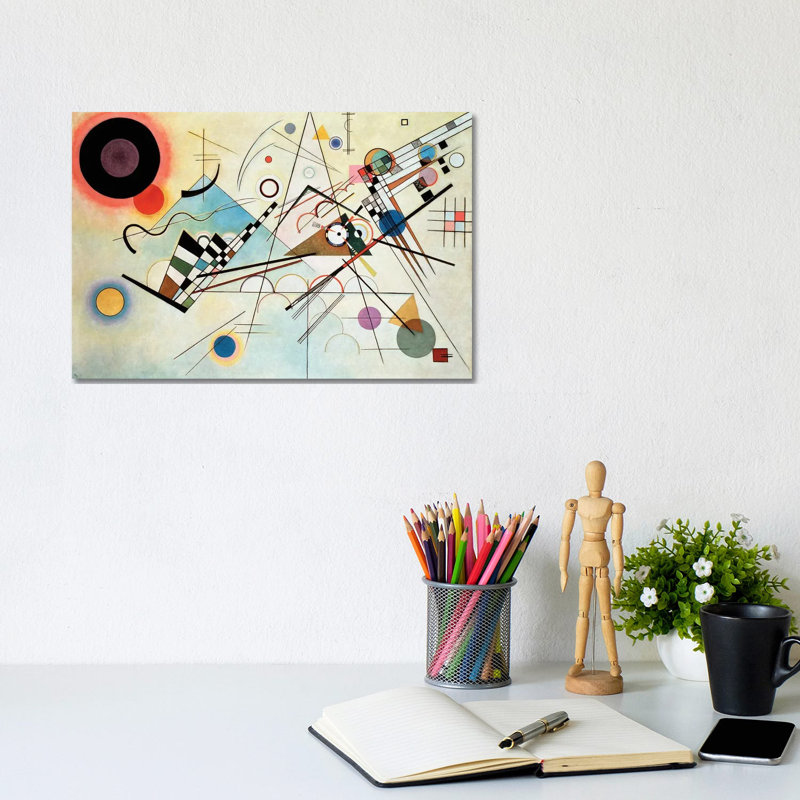 Composition VIII. 1923 by Wassily Kandinsky - Gallery-Wrapped Canvas Giclée on Canvas, Wrapped Canvas, Does Not Apply