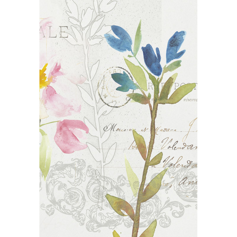 Romantic Watercolor III by Kiana Mosley - Wrapped Canvas Art Prints, 46cm H x 30cm W x 3.8cm D