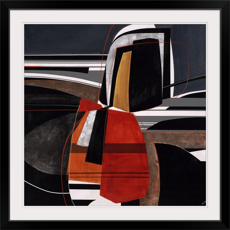 «Futur passé», reproduction d'art Govind, H 35 po x l 35 po x P 1,5 po, Toile