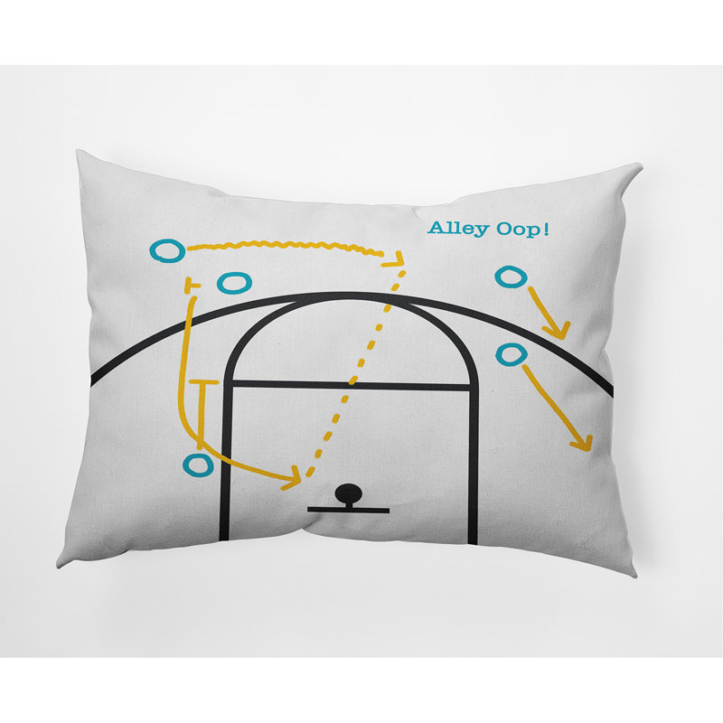 Housse de coussin rectangulaire d'extérieur Alley, Blanc