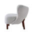 Fauteuil d'appoint moderne en sherpa