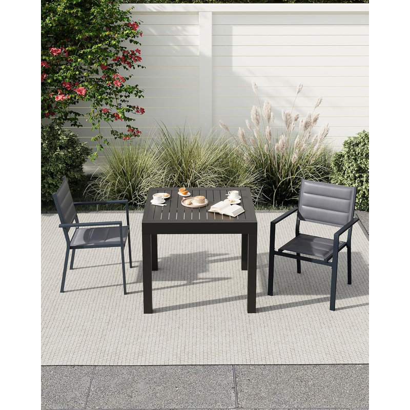 Outdoor Lounge Chair, Grey