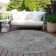Machine Washable Indoor/Outdoor Christain ACN1359 Gray Rug