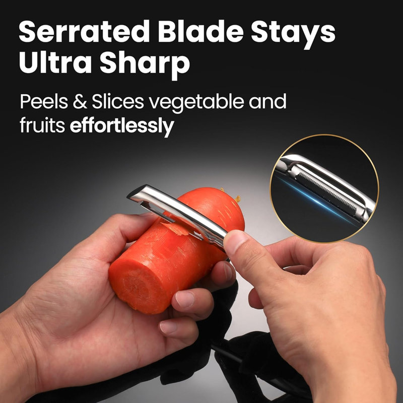 Gourmet Easy Stainless Steel Peeler