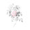 Blanc, rose et gris botanique