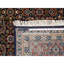 Tapis bleu en laine noué à la main 5 pi 2 po x 7 pi 1 po C32CB271FE024E5AB1A04020C9493652