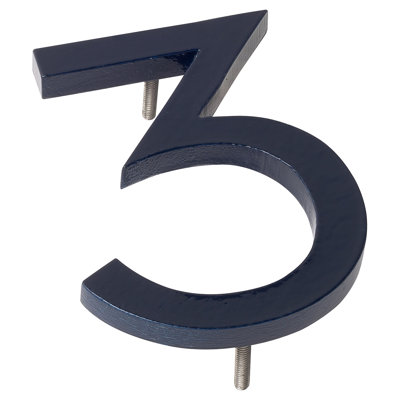 6 in. Floating Mount House Number