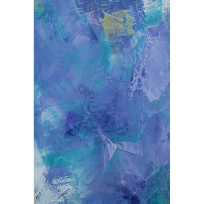 Lavender Peri IV by Teodora Guererra - No Frame Painting on Canvas