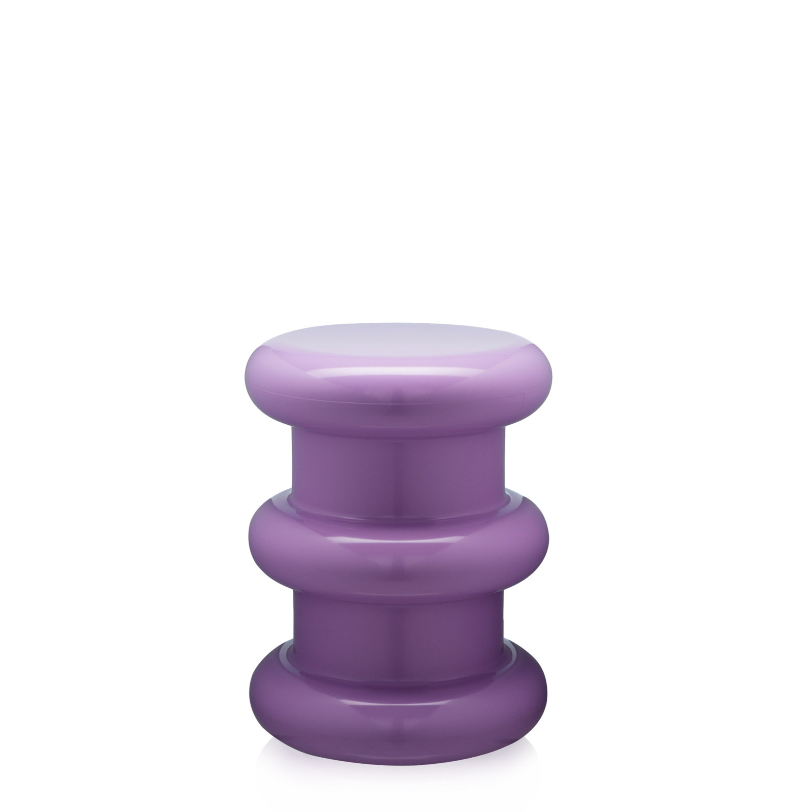Pilastro Accent Stool, Violet