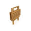 Liliana Square Teak Folding Outdoor Coffee Table , 50cm cm W 50cm cm D