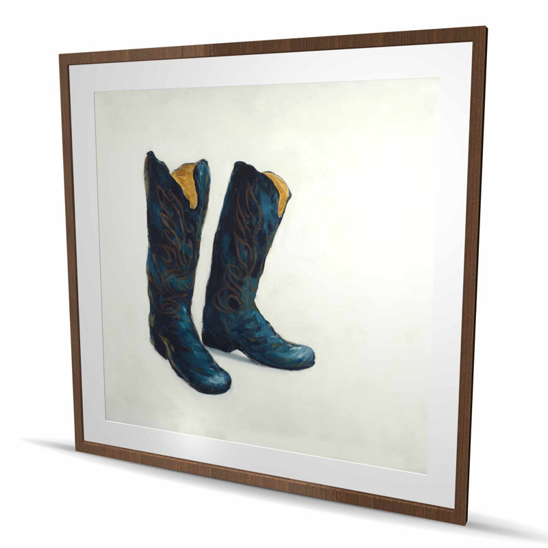 Bottes de cowboy en cuir