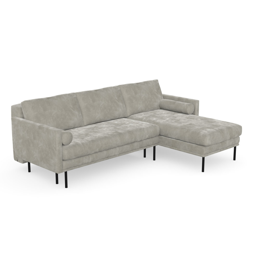 Ecksofa Predmore mit Bettfunktion