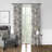 Elysees 100% Cotton Toile Room Darkening Pinch Pleat Single Curtain Panel-60144365-60144377