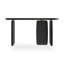 Console noire en bois massif-2046725266