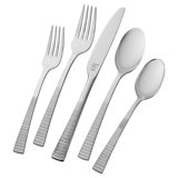 Kingwood 42 Piece 18/10 Stainless Steel Flatware Set, Service for 8
