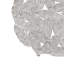 Décoration murale plume grise texturée - 3 pièces de métal, 20 po, 17,25 po, 14,25 po, fixation intérieure, crochets à anneaux en métal, présentoir, anneaux