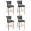 Soukup Linen Bar Stool Bar Height for Kitchen Island Cafe-987000778-1053335330