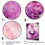 Lustre mauve cristal élégance - lustre, art mural-1442523008-1442527359