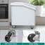 Balconera 21 Gallon Ingredient Bin Commercial Food Container Large Flour Storage Container Bin With 360° Wheels