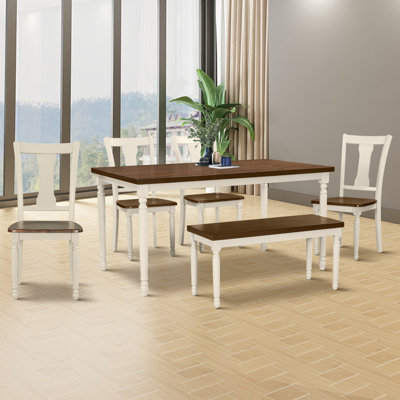 Breanda Rectangular 60.02'' L x 35.82'' W Dining Set