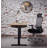 Horwoth Adjustable Metal Base Standing Desk