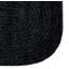Tapis tressé en chenille de polyester Mariela - noir-23397929
