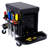3-drawer Tool Cabinet Tool Chest Rolling Tool Cart Black
