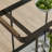  Vesper Black Iron Bar Cart