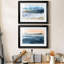 Vent et eau - Ensemble de 2 reproductions d'art sur toile encadrées-802966956-803144836-803144838
