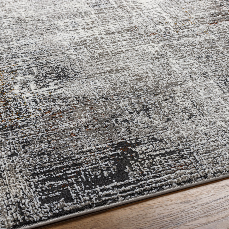 Tapis gris / beige Quanna, Rectangle 10 pi x 14 pi