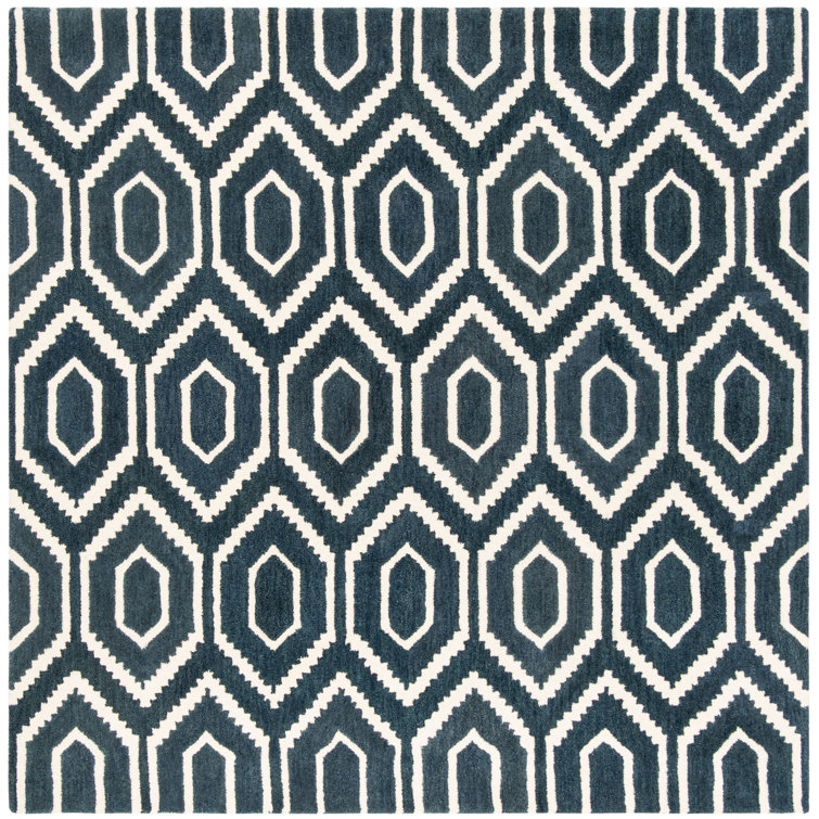 Forsberg Hand Tufted Wool Geometric Rug