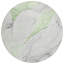 Tapis extérieur rond rond 8 po