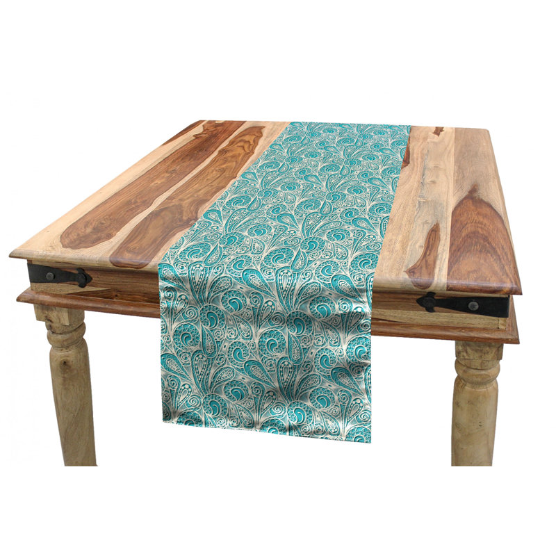 Paisley Table Runner, 90" x 16"