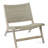Almira Teak Outdoor Armless Lounge Chair-52464168-70225737