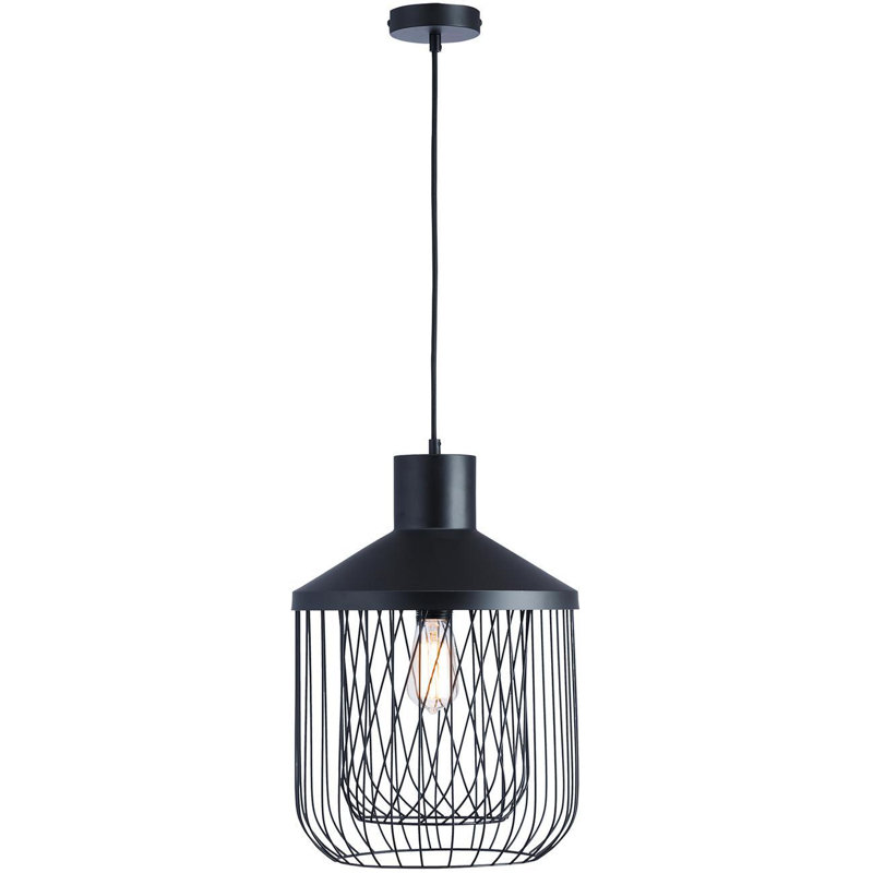 Matz 1 - Light Jar Pendant, Black, Black