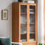 Bibliothèque simple en bois massif