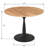 Azarael 36" W Round Tapered Pedestal Dining Table-630122511-630122510-630122505