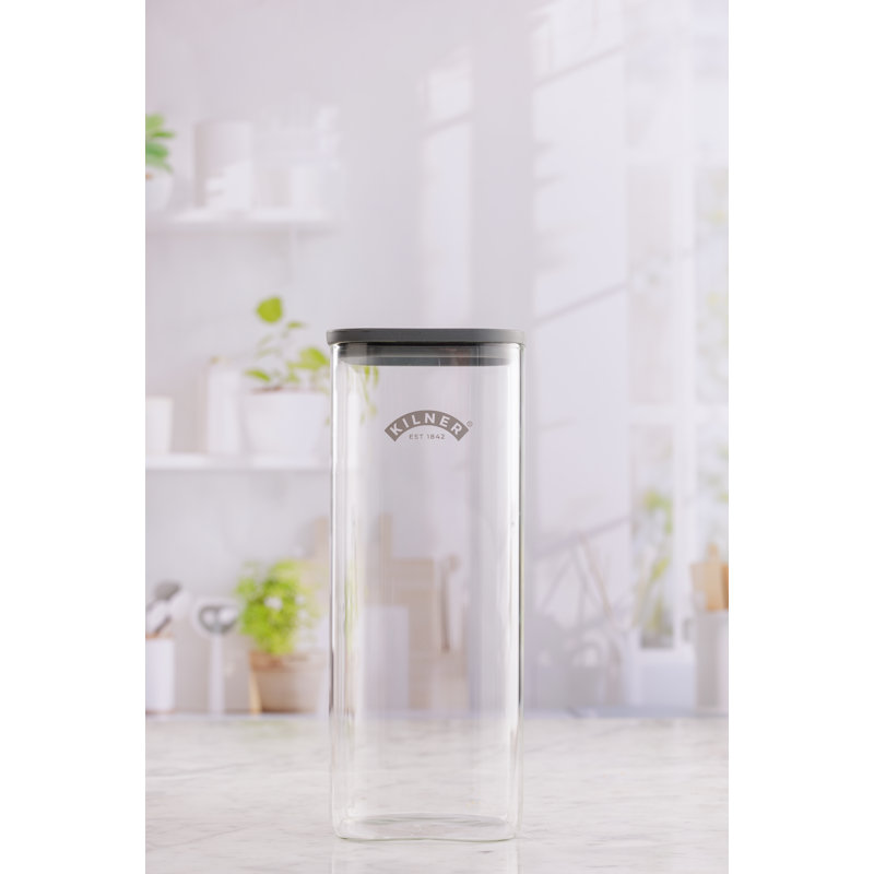 Kilner Fresh Storage Square Jar 3.5L, 2