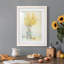 " Yellow Spray In Vase II " Painting Print-2034137290-2034137301