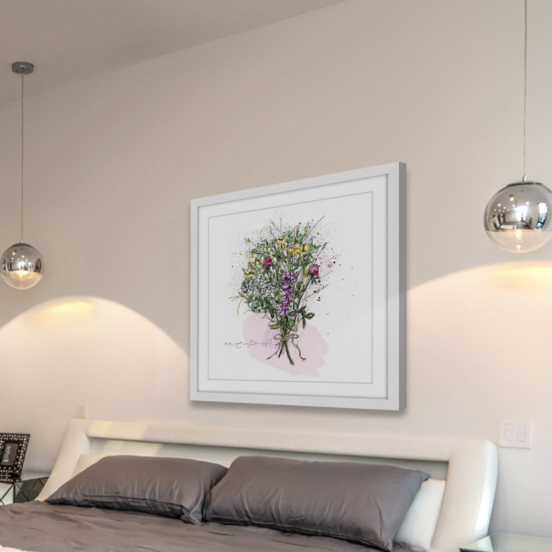 Marie-Eve Pharand - Single Picture Frame Painting, 41cm H x 41cm W