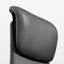 Fauteuil de direction en cuir véritable avec appui-tête réglable
