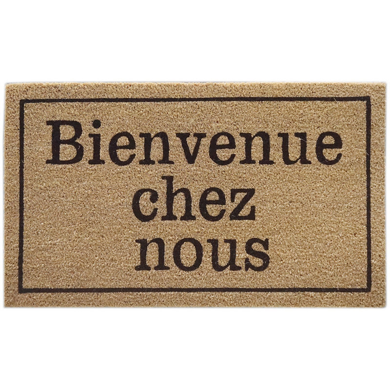 Paillasson Coir Bienvenue Chez Nous