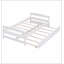 Lit plateforme avec lit gigogne-1240592102