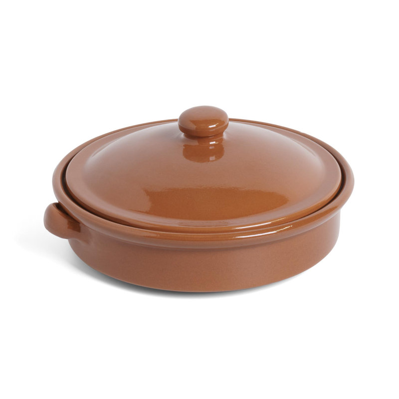 Symple Stuff Round Terracotta Bakeware, 25 cm