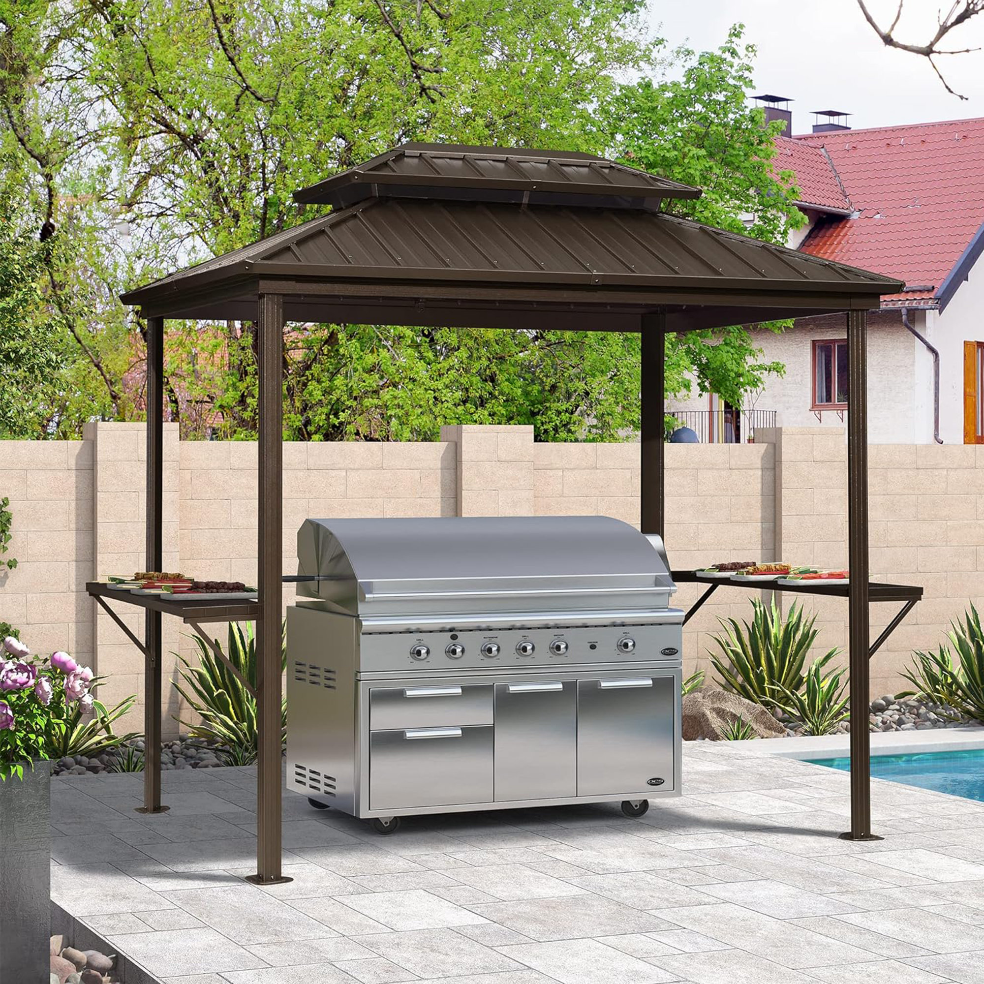 Bbq grill canopies hotsell